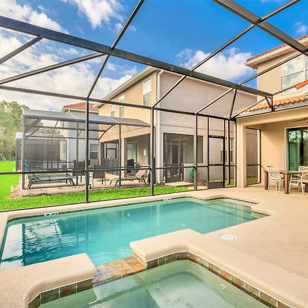 Near Disney - 5Br Home- Games Pool Hot Tub & Bbq 키시미 외부 사진