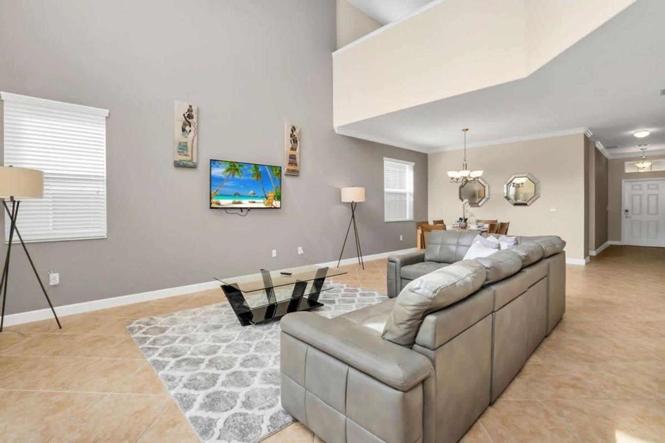 Near Disney - 5Br Home- Games Pool Hot Tub & Bbq 키시미 외부 사진