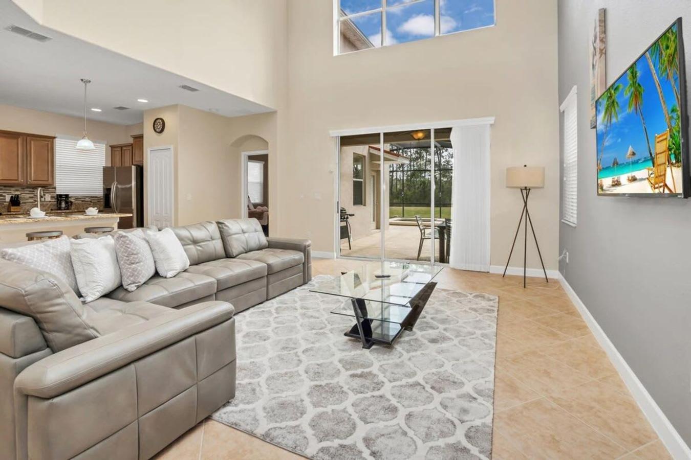 Near Disney - 5Br Home- Games Pool Hot Tub & Bbq 키시미 외부 사진
