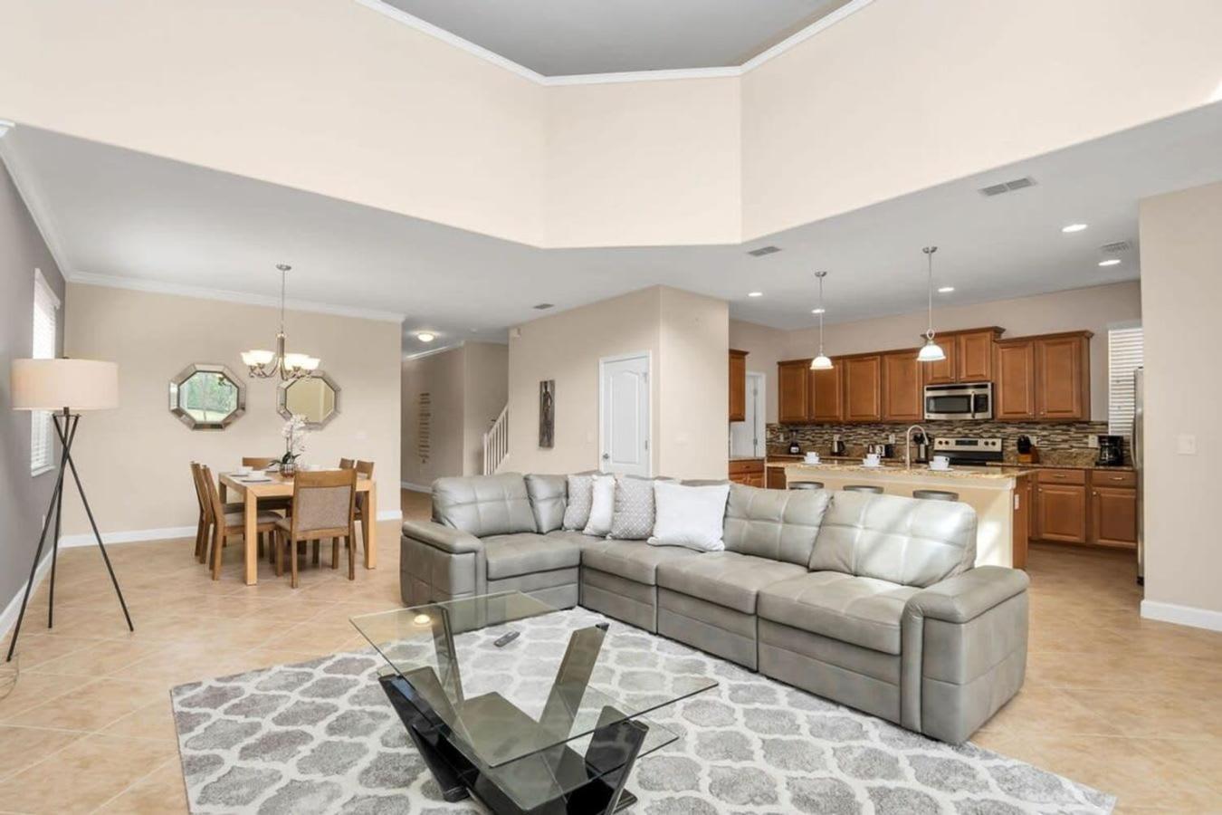 Near Disney - 5Br Home- Games Pool Hot Tub & Bbq 키시미 외부 사진