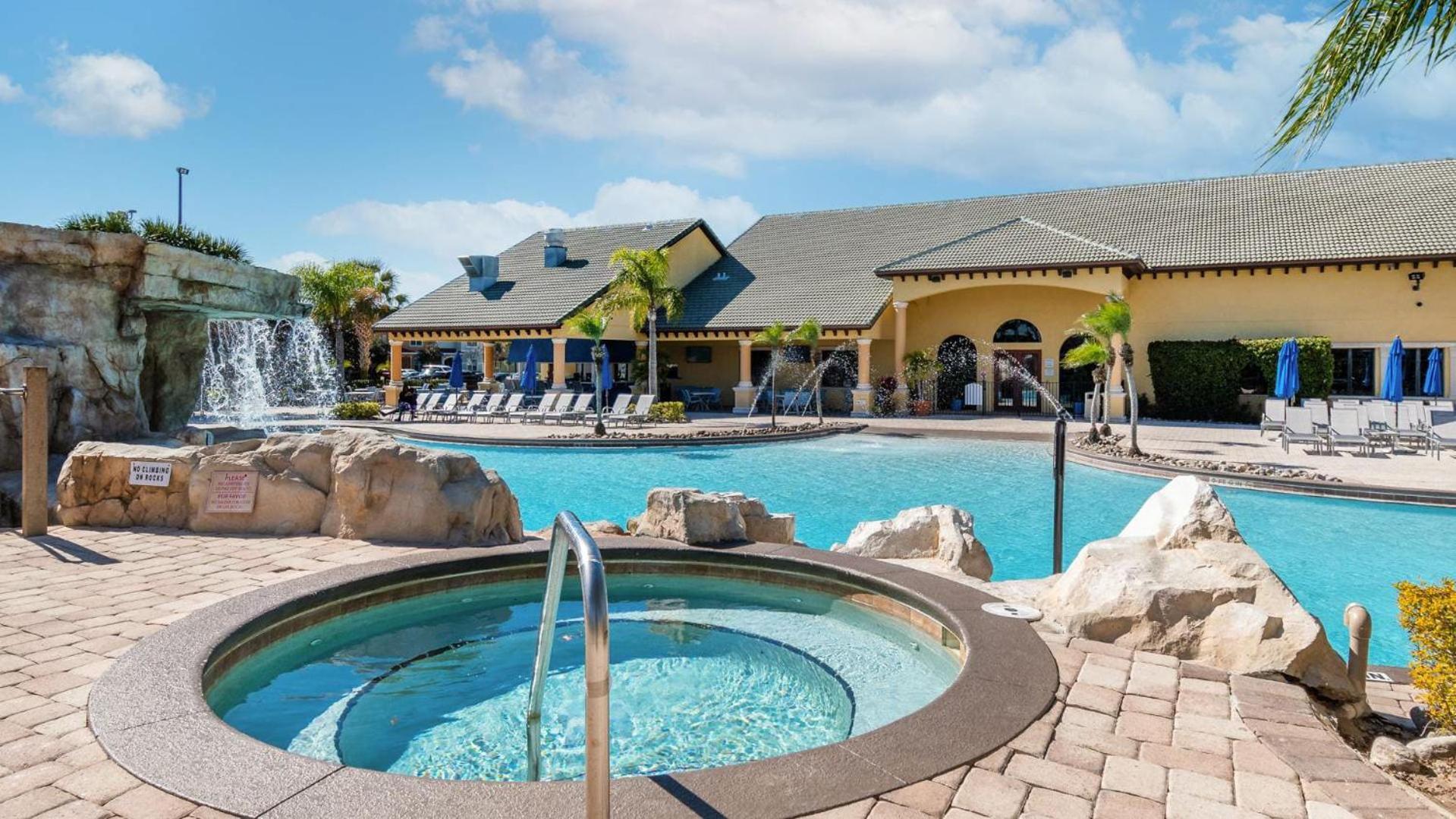 Near Disney - 5Br Home- Games Pool Hot Tub & Bbq 키시미 외부 사진